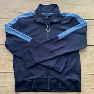 Topshop blue track jacket